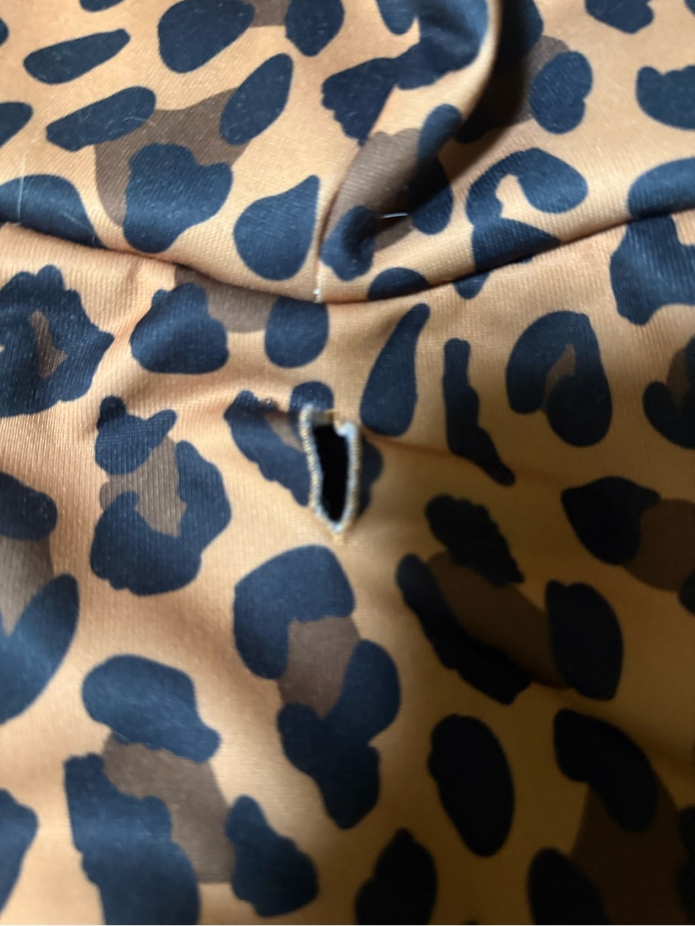 Frenchie Leopard Print Brown & Black Dog Hoodie - Picture 3 of 10